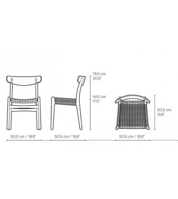 CH23 Carl Hansen & Søn Silla