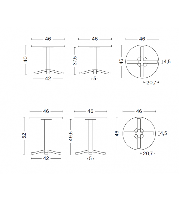 Pastis Hay Couchtisch
