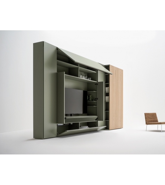 Core PortaTv Scorrevole Caccaro Sistema Modular