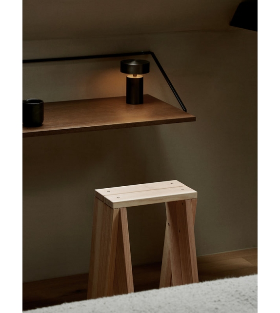 Column Portable Menu Lámpara de Mesa