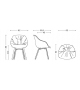 About a Chair AAC 123 Soft Hay Petit Fauteuil