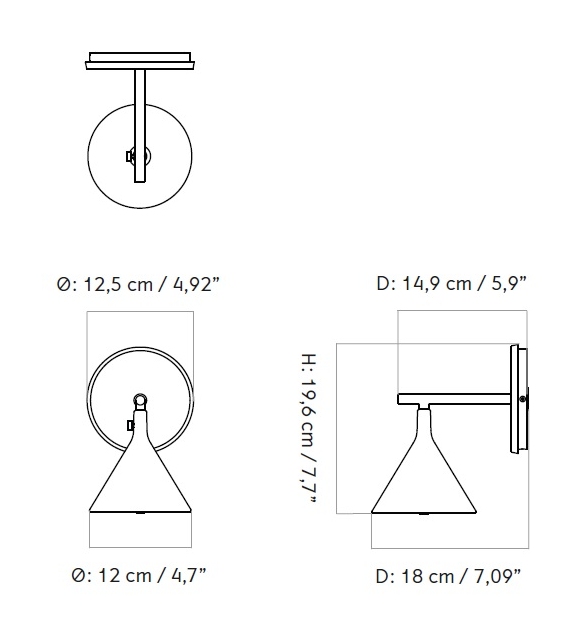 Cast Sconce Menu Applique