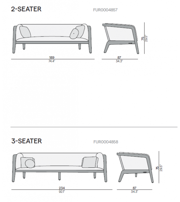 Sunrise Manutti Sofa