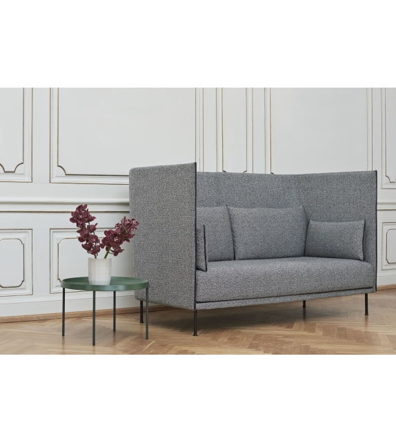 Silhouette High Back Sofa Hay