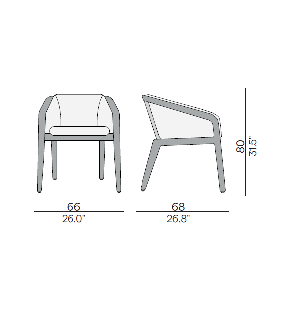 Sunrise Manutti Petit Fauteuil