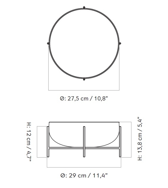 Échasse Large Menu Bol