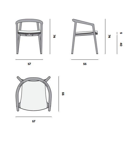 Solid Manutti Poltroncina