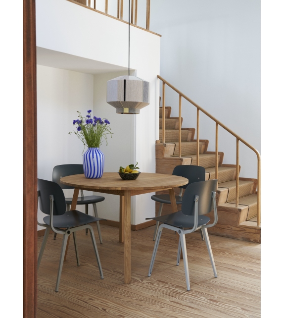 Triangle Leg Table Hay