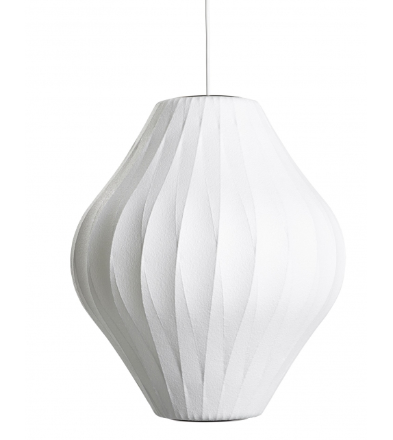 Nelson Pear CrissCross Bubble Hay Pendant Lamp