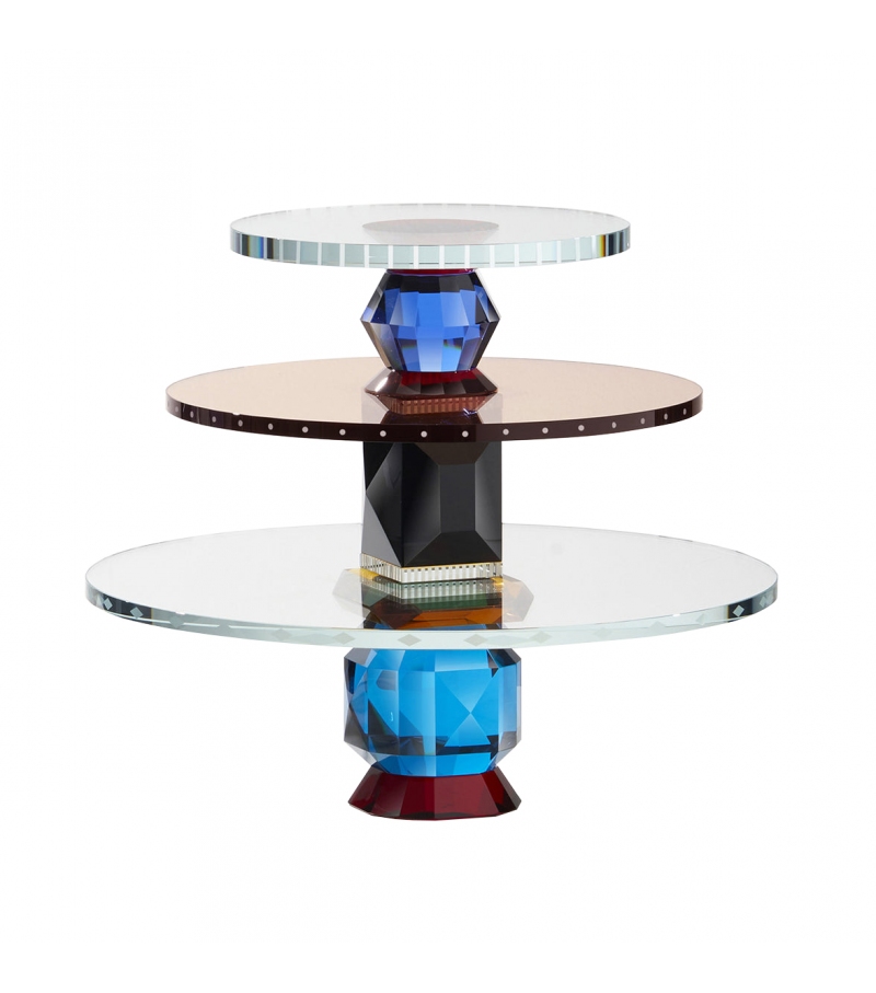 Oklahoma Reflections Copenhagen Cake Stand