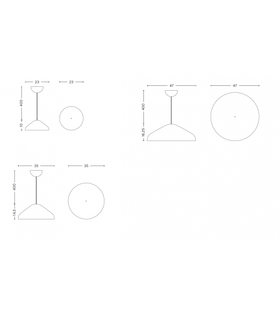 Pao Steel Hay Lampada a Sospensione