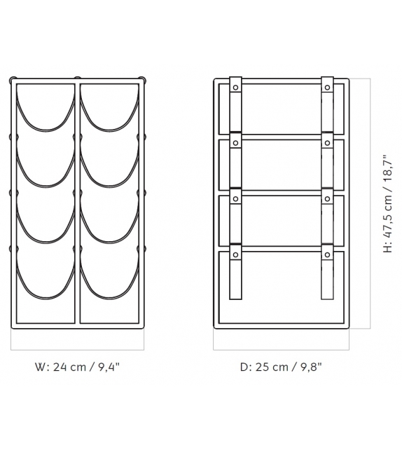 Umanoff Menu Wine Rack