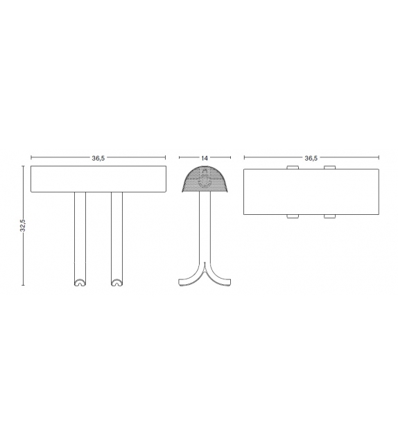 Anagram Hay Table Lamp