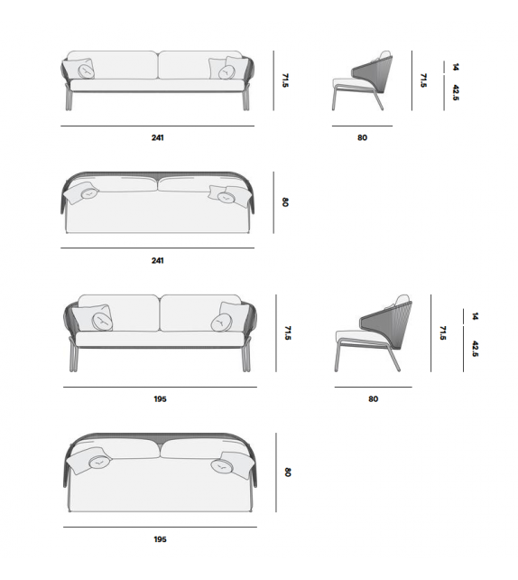Radius Manutti Canapé