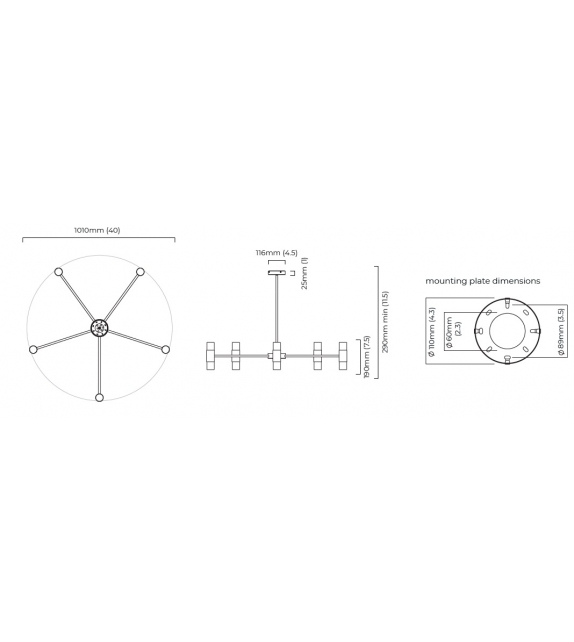 Roma CTO Lighting Suspension