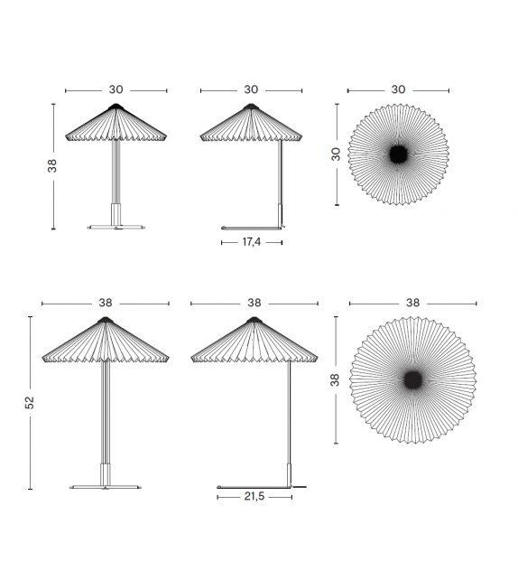 Matin Hay Lampe de Table