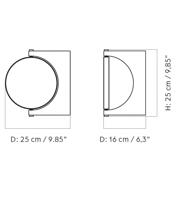 Pepe Menu Wall Mirror