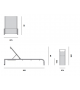 Latona Manutti Sunlounger