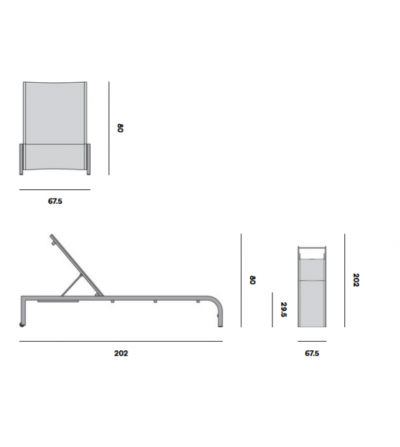 Latona Manutti Sunlounger