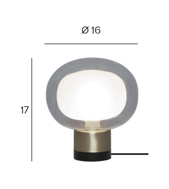 552 Nabila Tooy Lampada da Tavolo