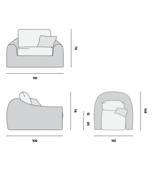 River Manutti Armchair