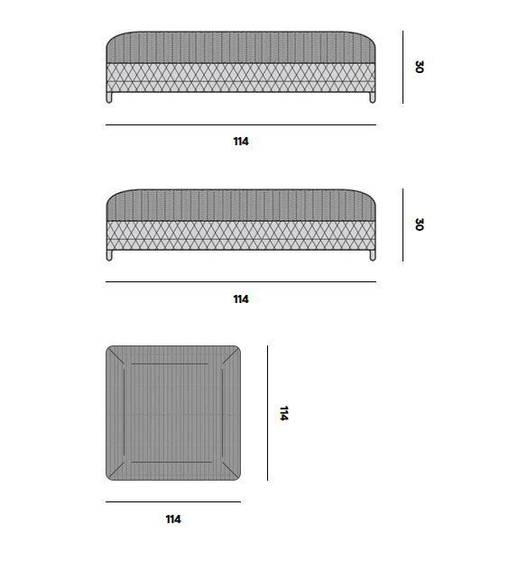 Malibu Manutti Table Basse