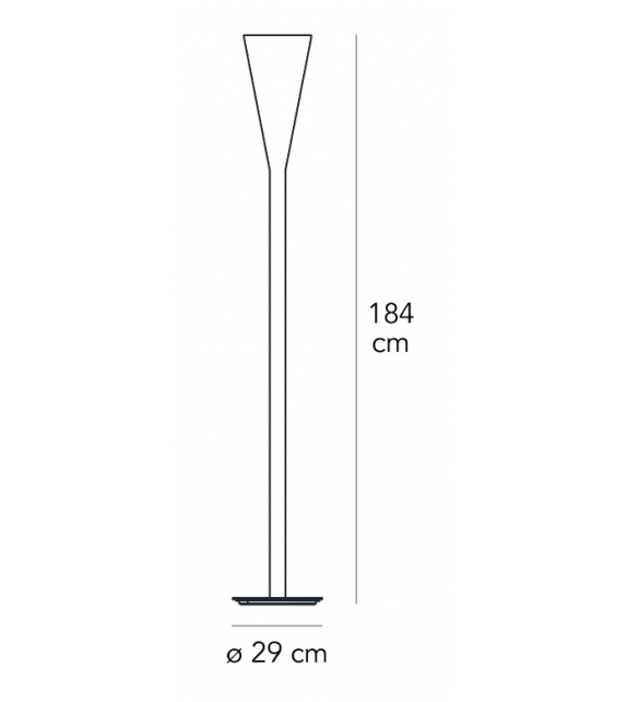 Riluminator Fontana Arte Stehleuchte