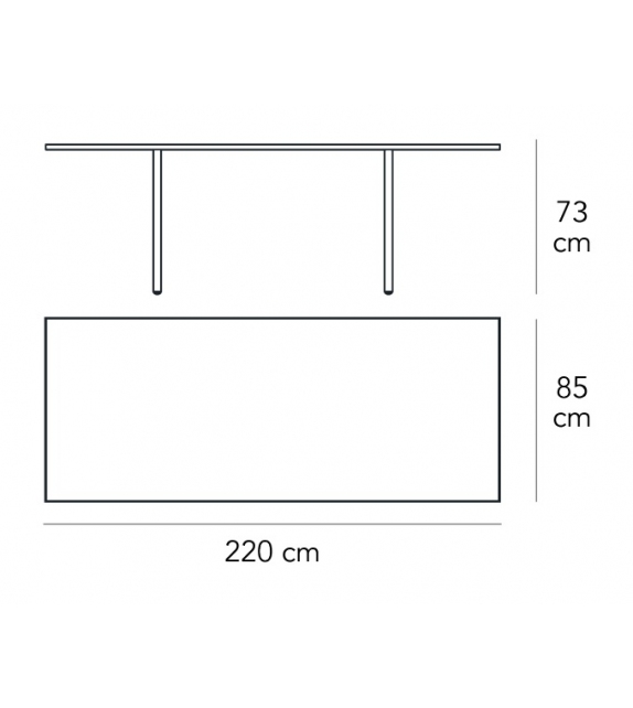 Teso Fontana Arte Table