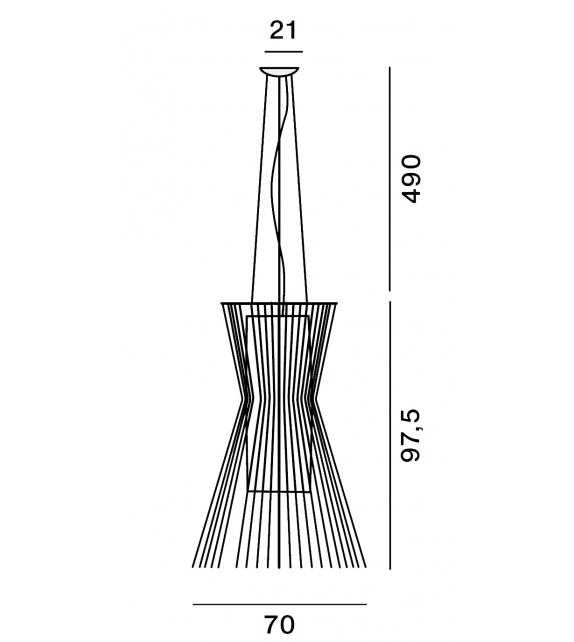 Allegro Vivace Foscarini Suspension