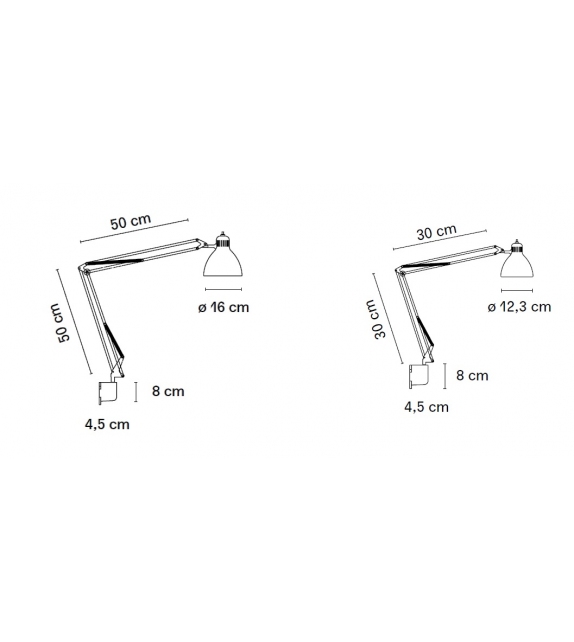 Naska Fontana Arte Wandleuchte