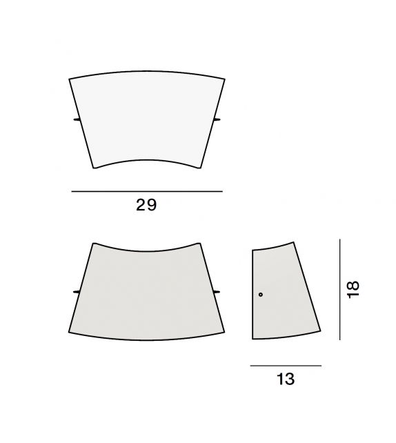 Tutù Foscarini Applique