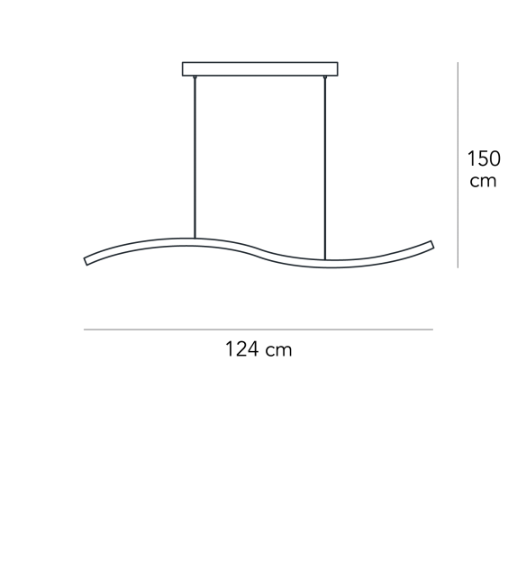 Serpentine Suspension Fontana Arte