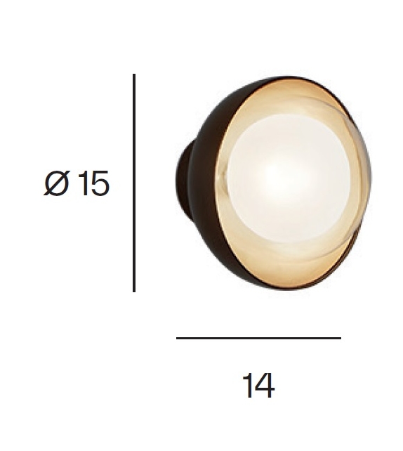 Muse Tooy Ceiling/Wall Lamp