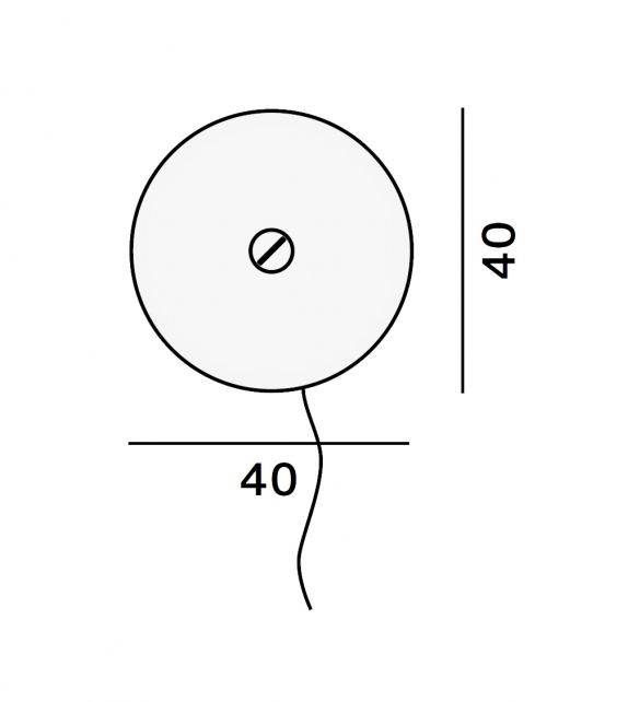Bit 3 Foscarini Applique
