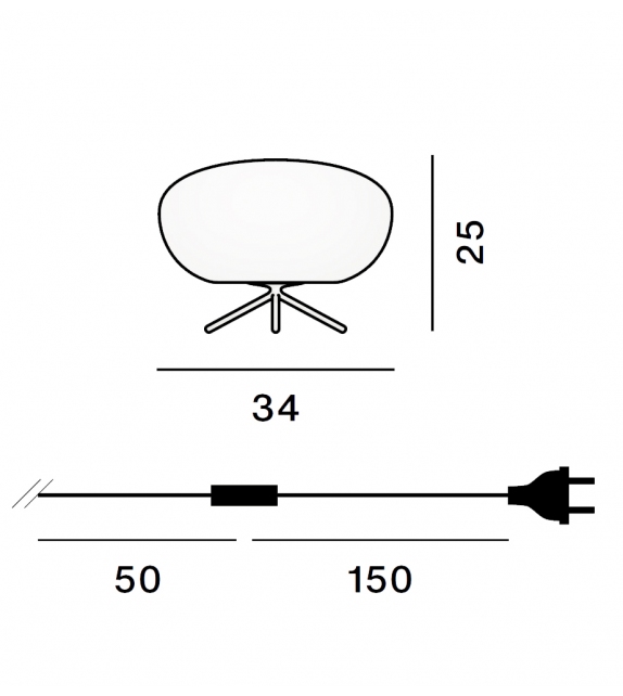 Rituals 2 Foscarini Lampe de Table