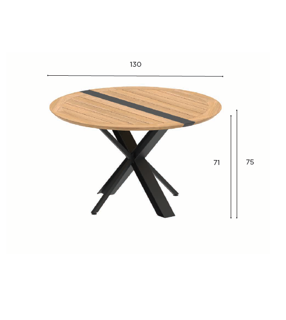 Traverse Royal Botania Table Pliante