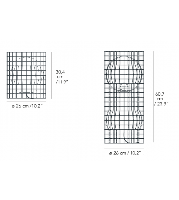 Matrix Fontana Arte Table Lamp