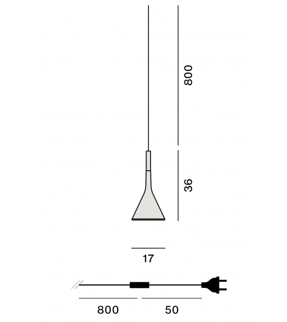Aplomb Outdoor Foscarini Suspension Lamp