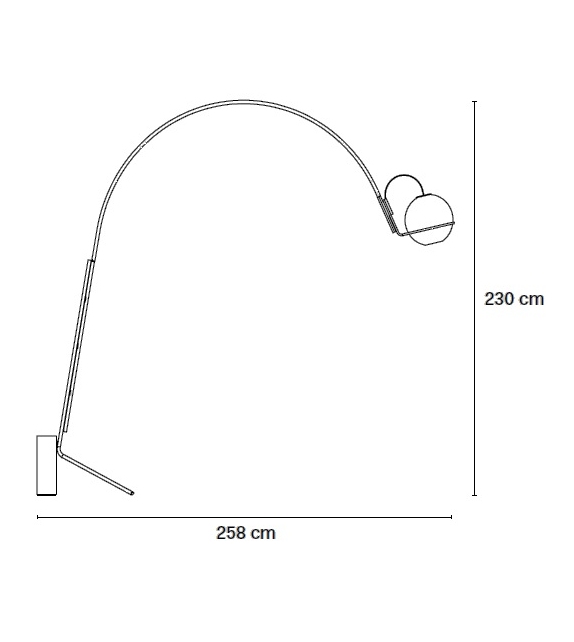 Alicanto Fontana Arte Lampadaire