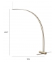 563 Nastro Tooy Floor Lamp