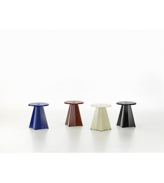 Tabouret Métallique Vitra Taburete