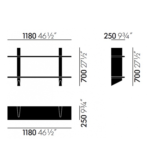 Tabouret Métallique Vitra Taburete