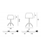 Lumiere Foscarini Table Lamp