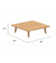 Mambo Lounge Royal Botania Coffee Table