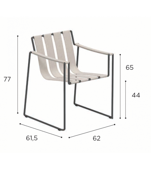 Strappy Royal Botania Petit Fauteuil
