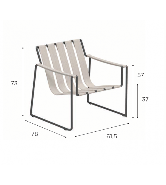 Strappy Royal Botania Fauteuil