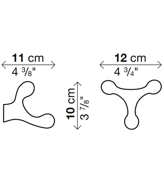 Ready for shipping - Hang-Up Kristalia Coat Hook