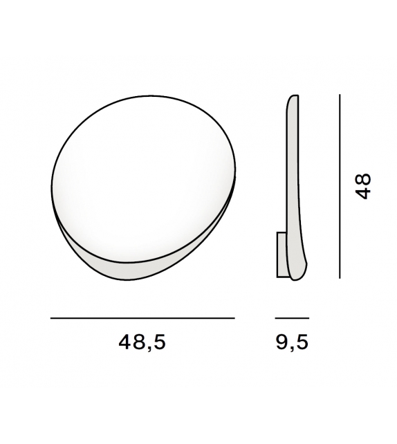 Lake Foscarini  Wall Lamp