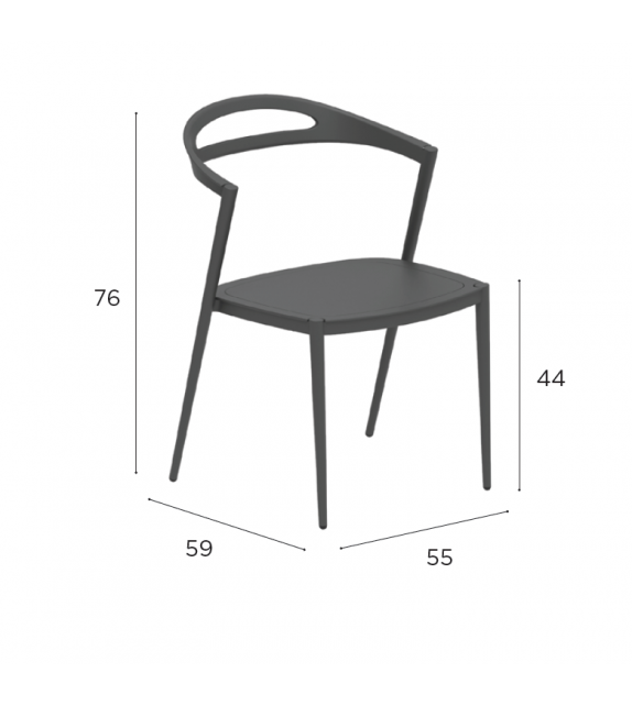 Styletto Royal Botania Silla