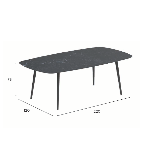 Styletto Royal Botania Tavolo